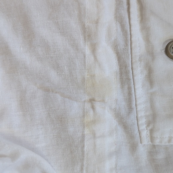 St. Tropez Jacket 100 % linen Size XL - Picture 6 of 7